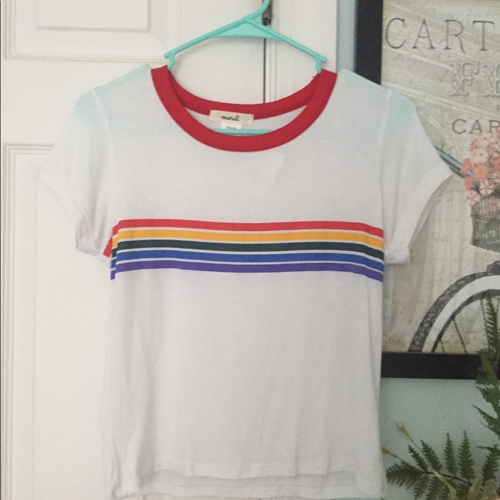 Rainbow pride tee shirt